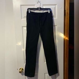 Vans Drawstring Tapered Chinos in Black